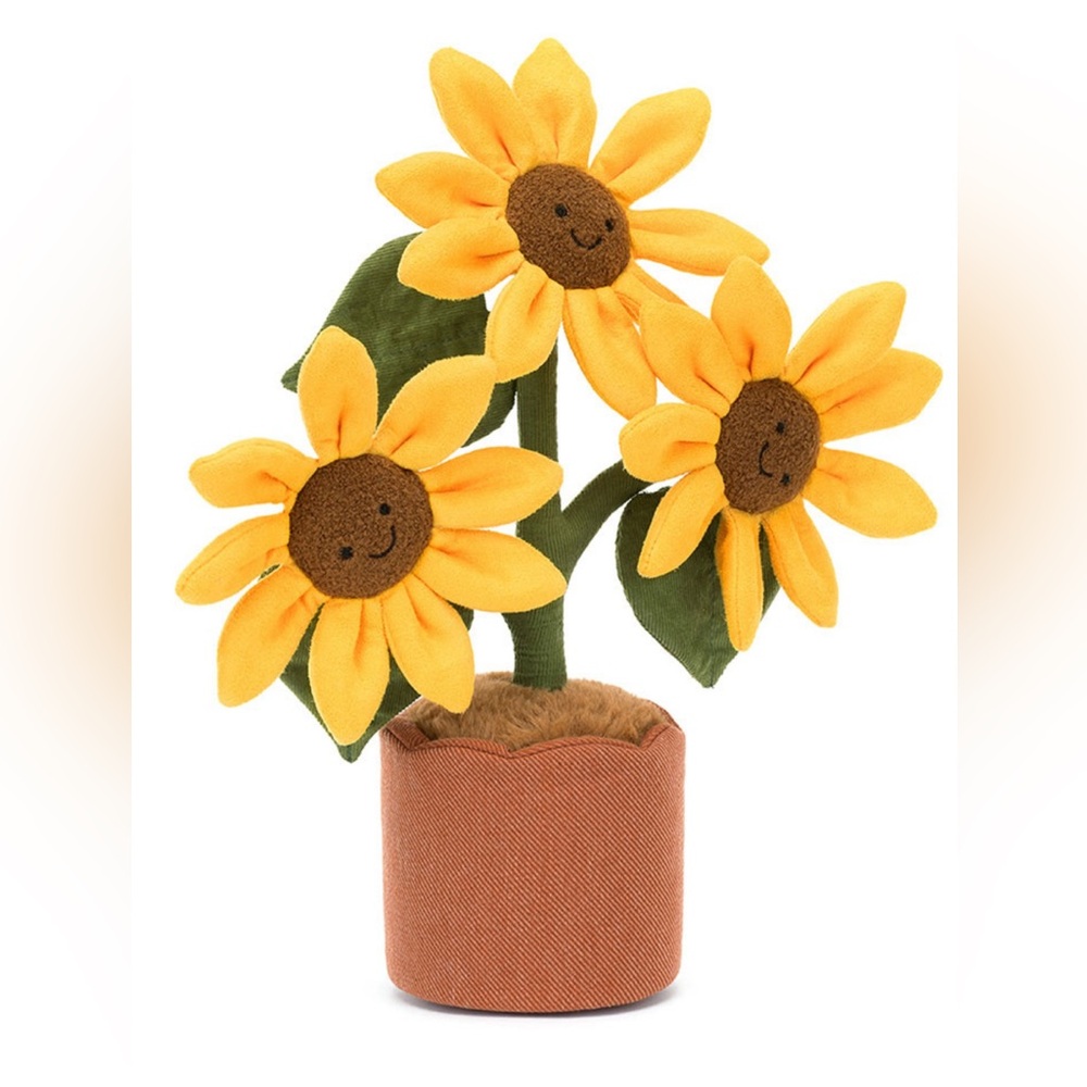 Jellycat Amuseables Sunflower with tag